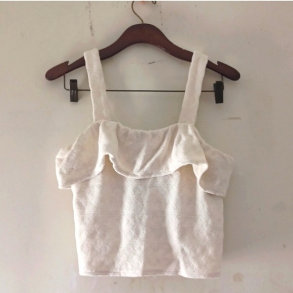 Madewell Ruffle Tank top - Picture 3 of 16
